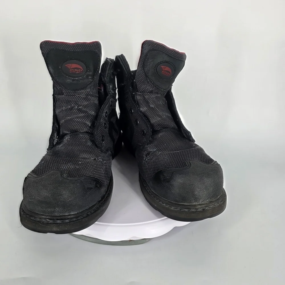 Avenger A7581 Men's 11M Composite Toe PR EH Waterproof Work Boots Black
